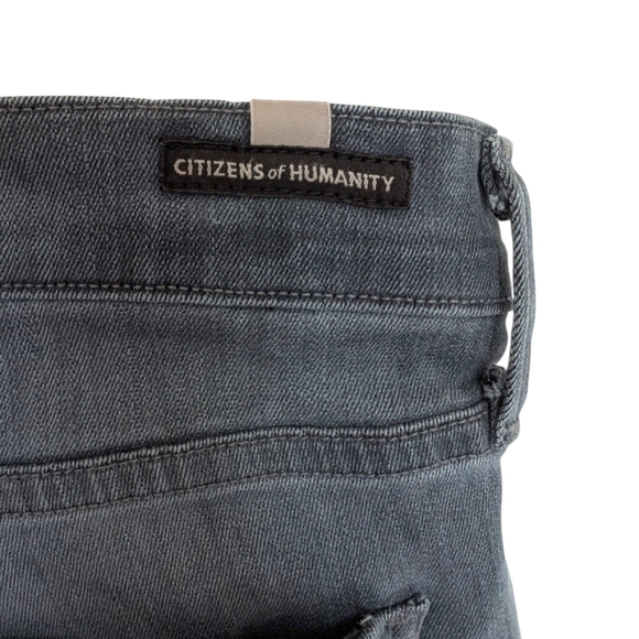 Citizens of Humanity Avedon Skinny Jeans Grey Denim Mid-Rise Women's size 30 - Picture 5 of 16